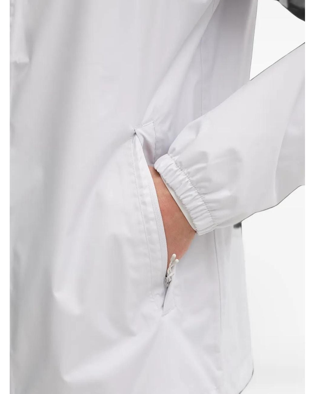 Helly Hansen White Colour-Block Logo-Print Jacket for men