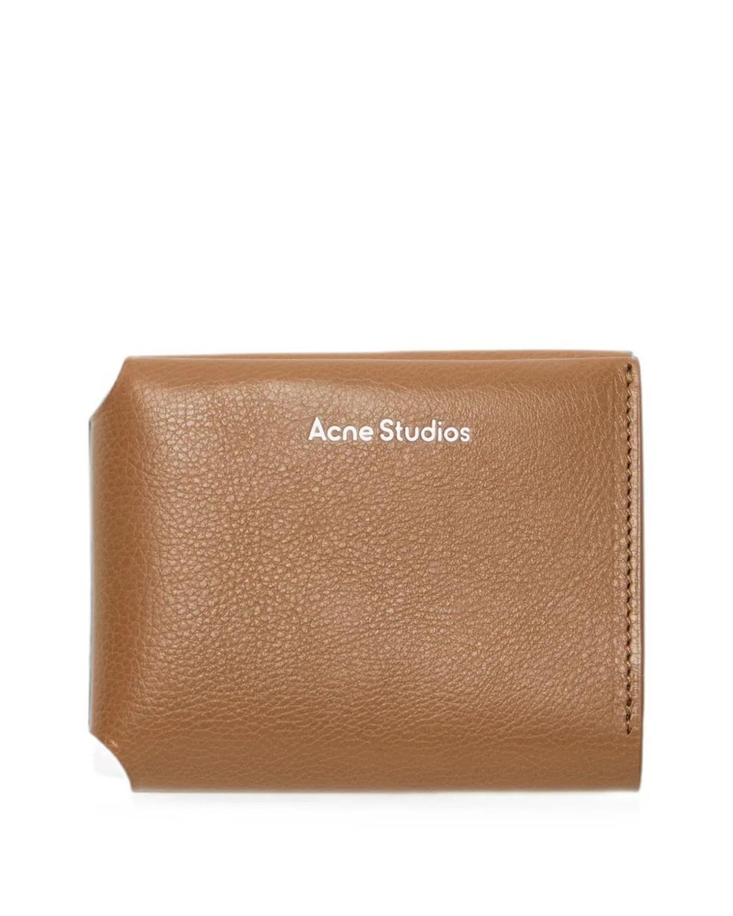 Cartera Plegable Acne de color Brown