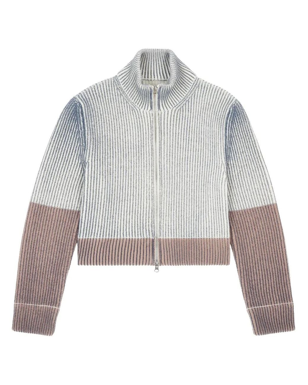MM6 by Maison Margiela Natural Turtleneck Sweater