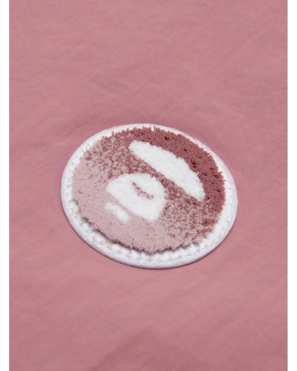 Aape By A Bathing Ape Pink Aapenow Logo-Patch Piping Jacket for men