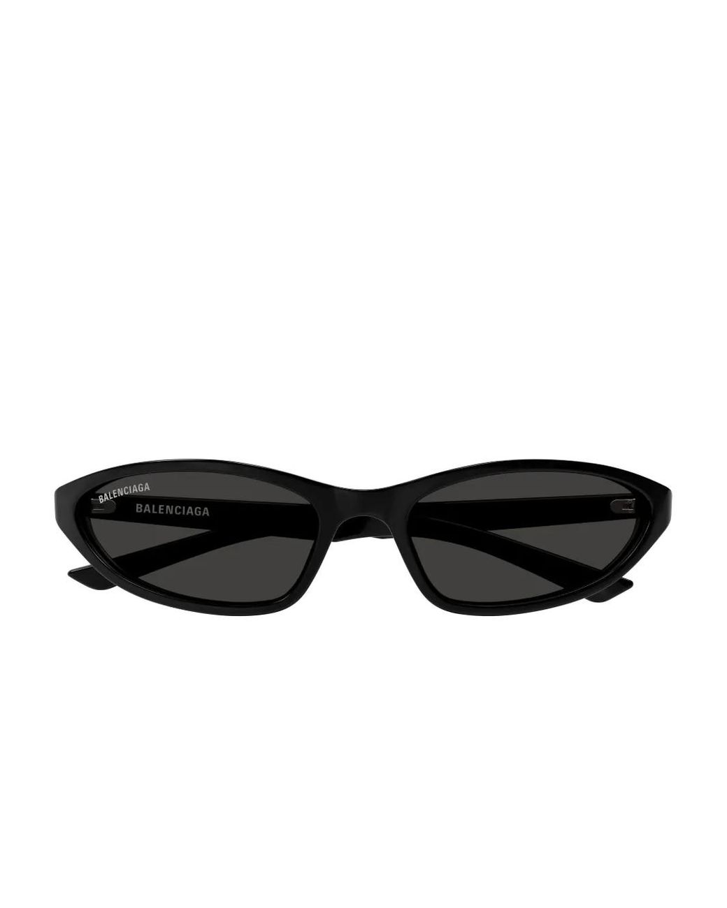 Balenciaga Black Cat-Eye Sunglasses
