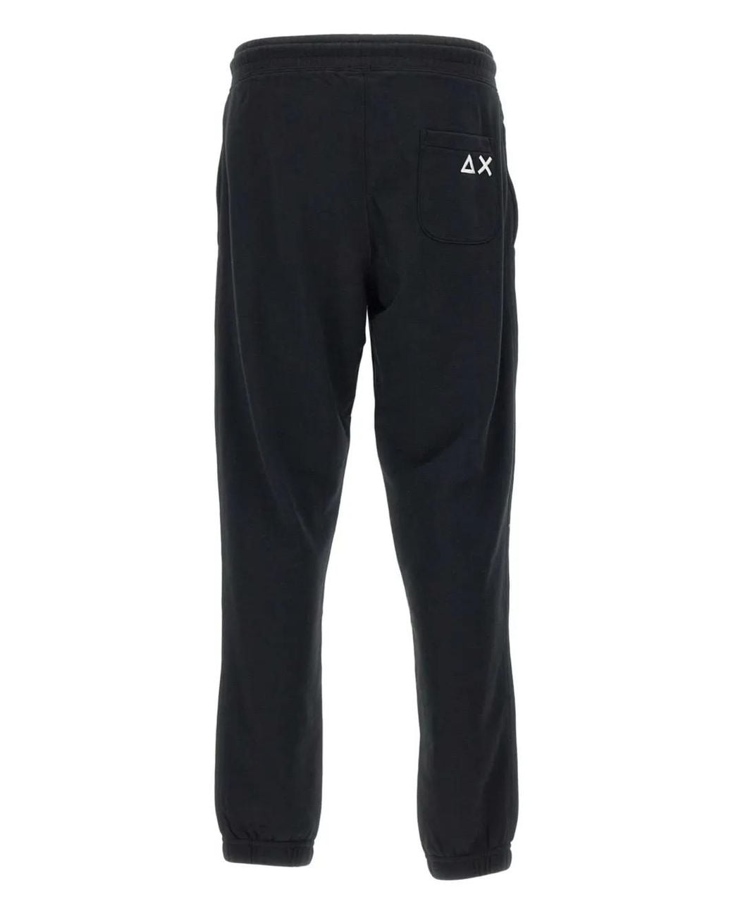 Sun 68 Blue Drawstring Track Pants for men