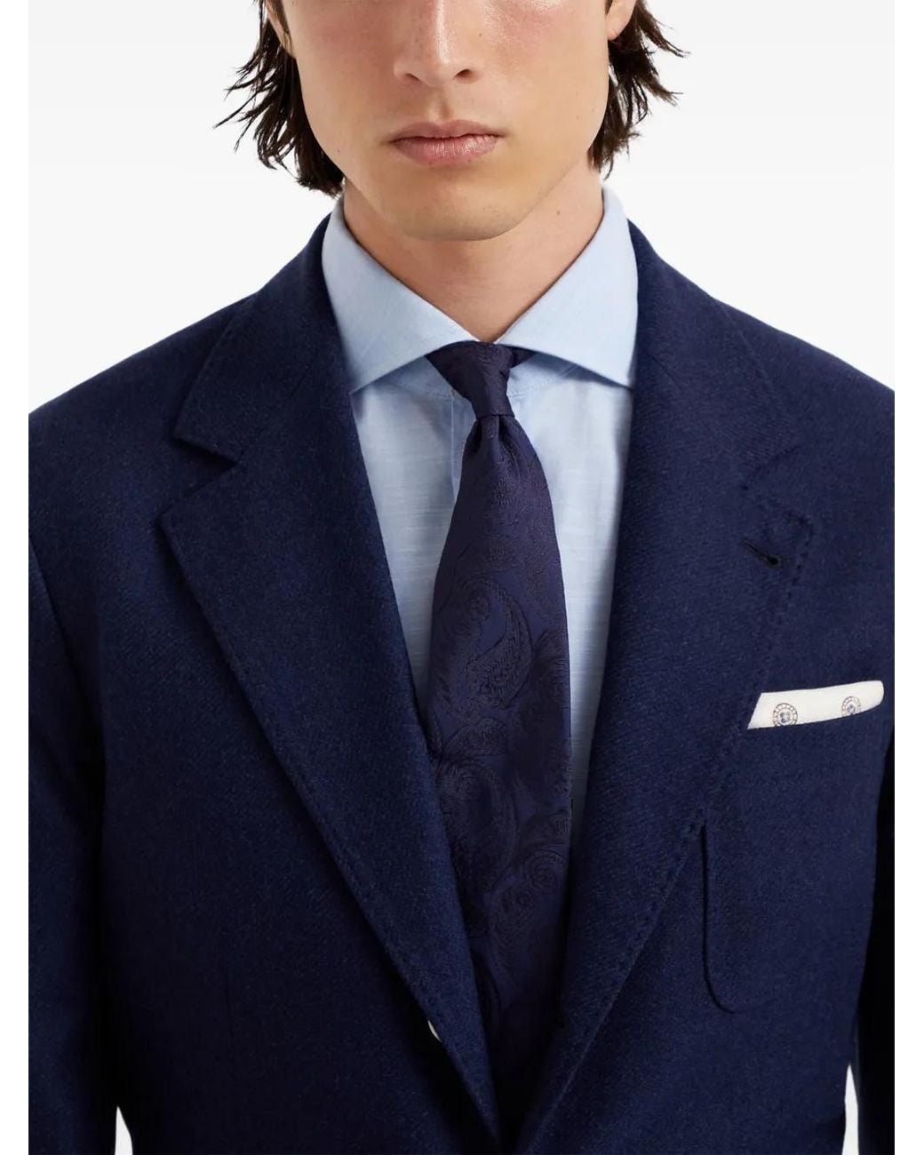 Brunello Cucinelli Blue Ties for men