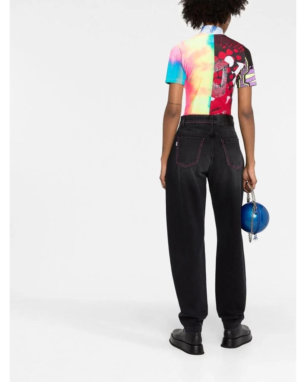 MSGM Black Klassische Jeans