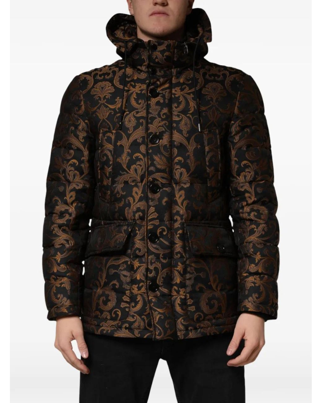 Dolce & Gabbana Quilted Jacket in het Black voor heren