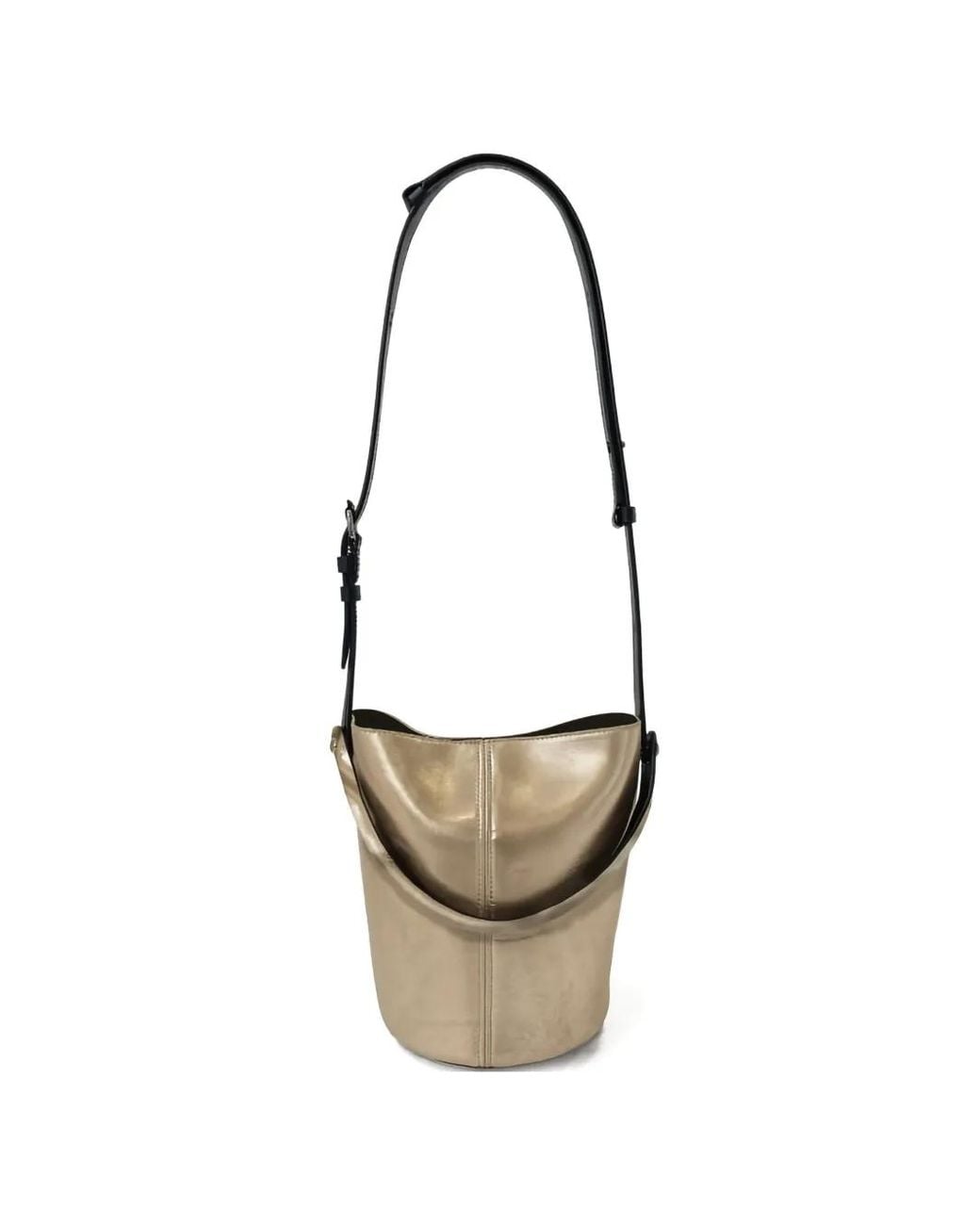 Maison Margiela White Adjustable-Strap Bucket Bag