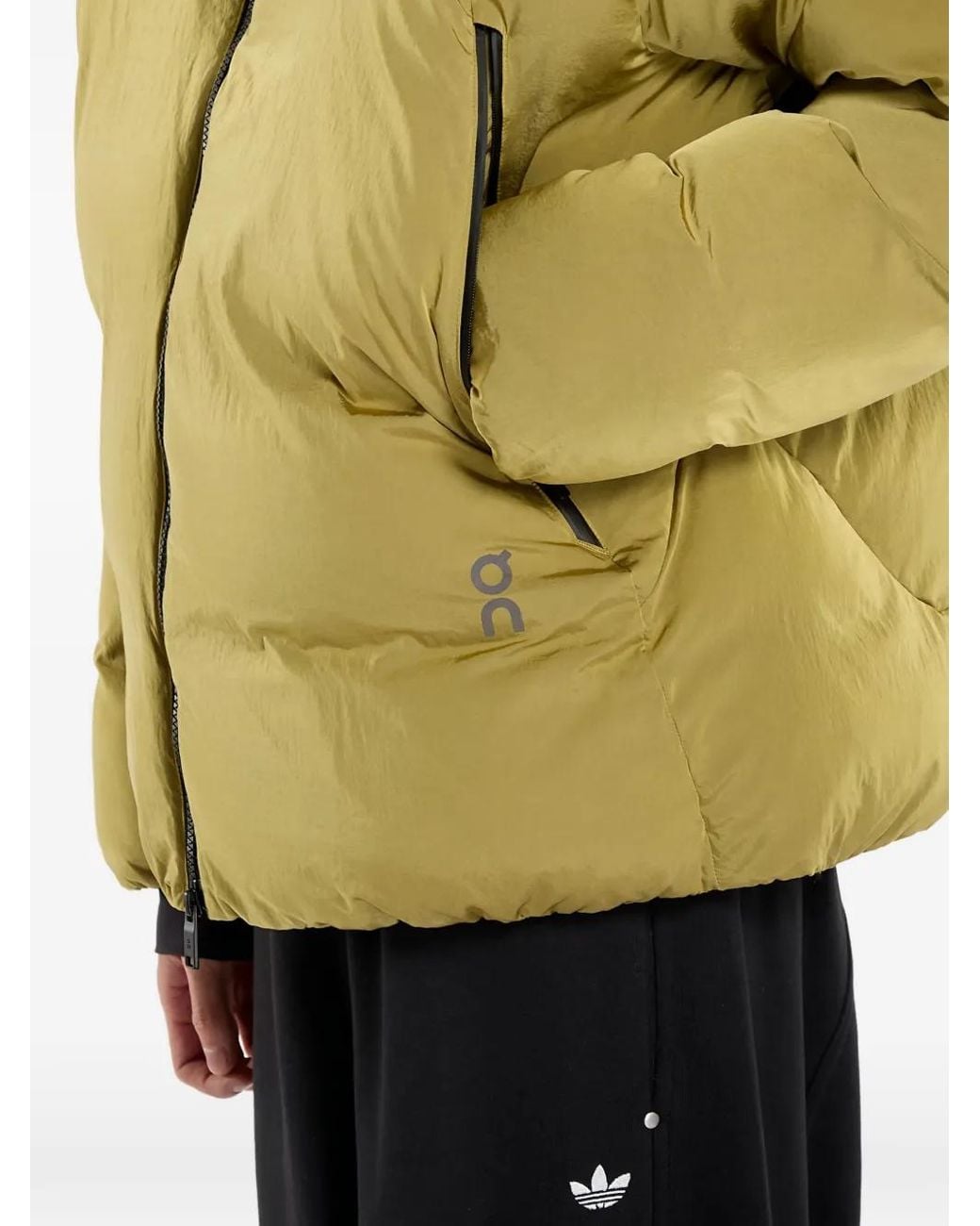 On Shoes Green All-Day Padded Jacket for men