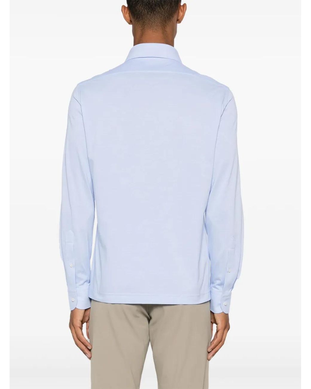 Polo À Patch Logo Boggi pour homme en coloris Blue