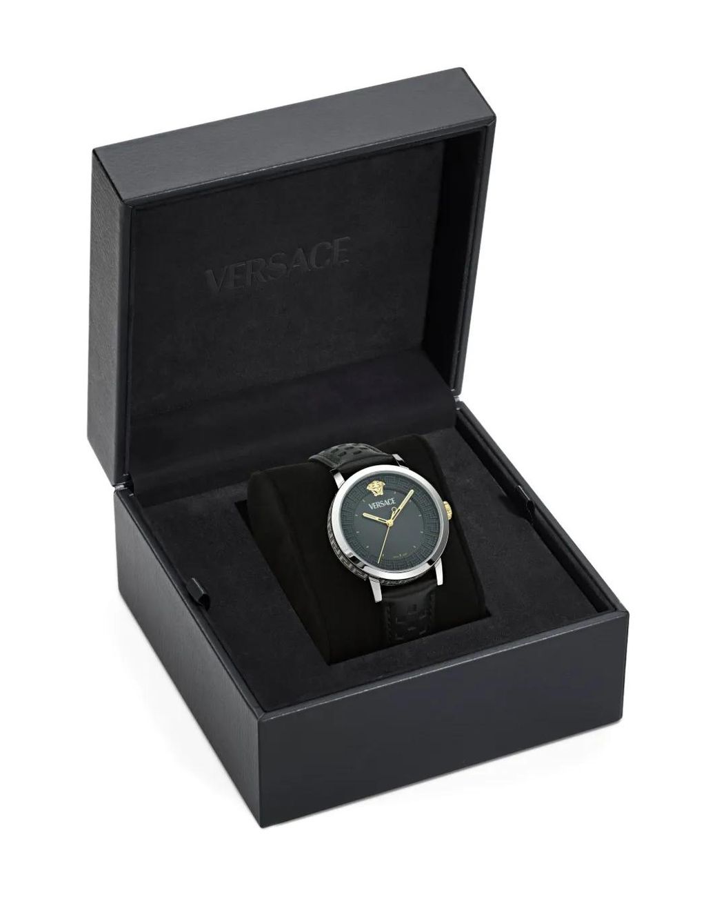 Versace Black Albireo 40Mm Watch for men