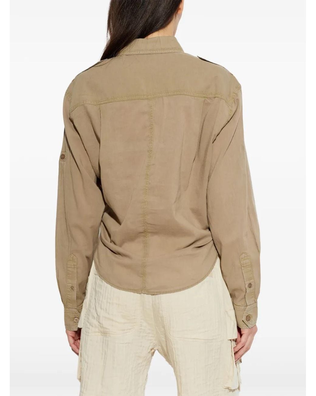 Isabel Marant Natural Light Organic Cotton Shirt