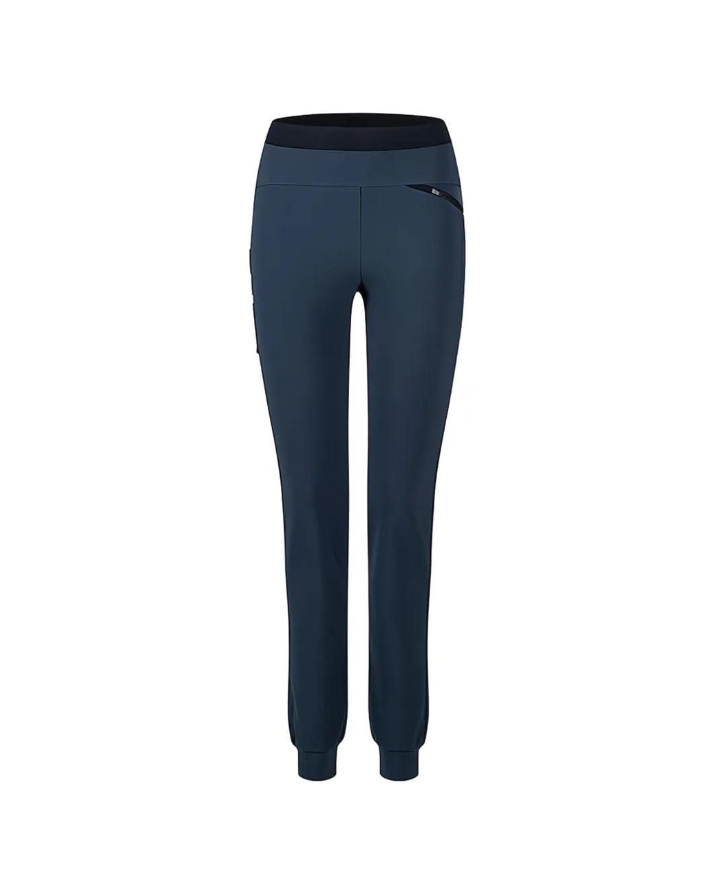 Montura Blue Elasticated-Waistband Track Pants