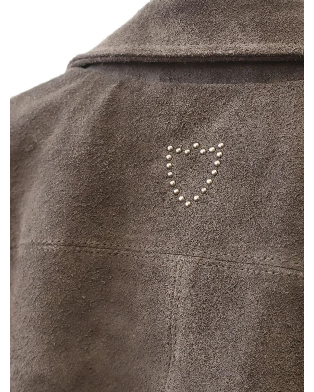 HTC Brown Francisville Suede Jacket