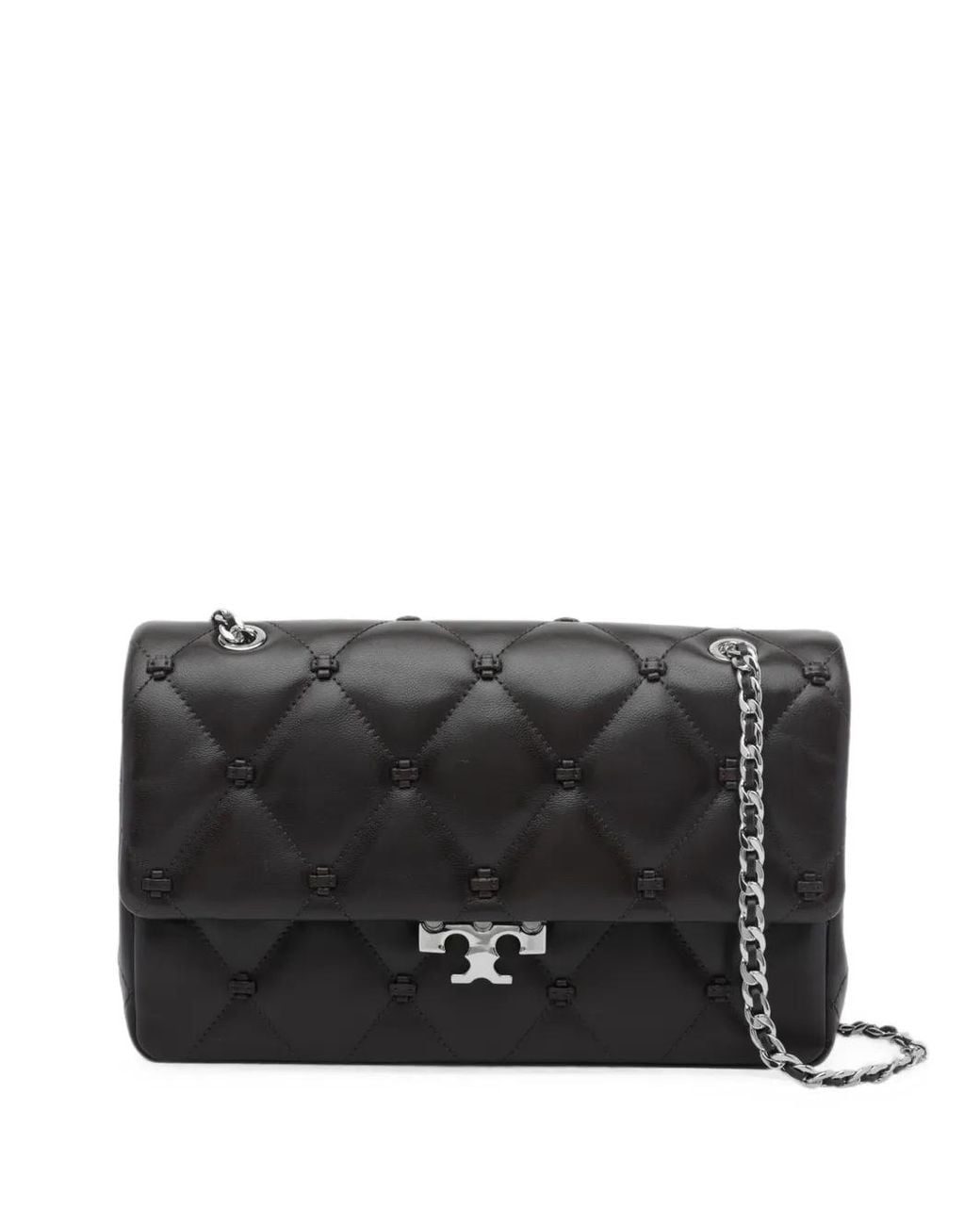 Tory Burch Black Bunny Knot Shoulder Bag