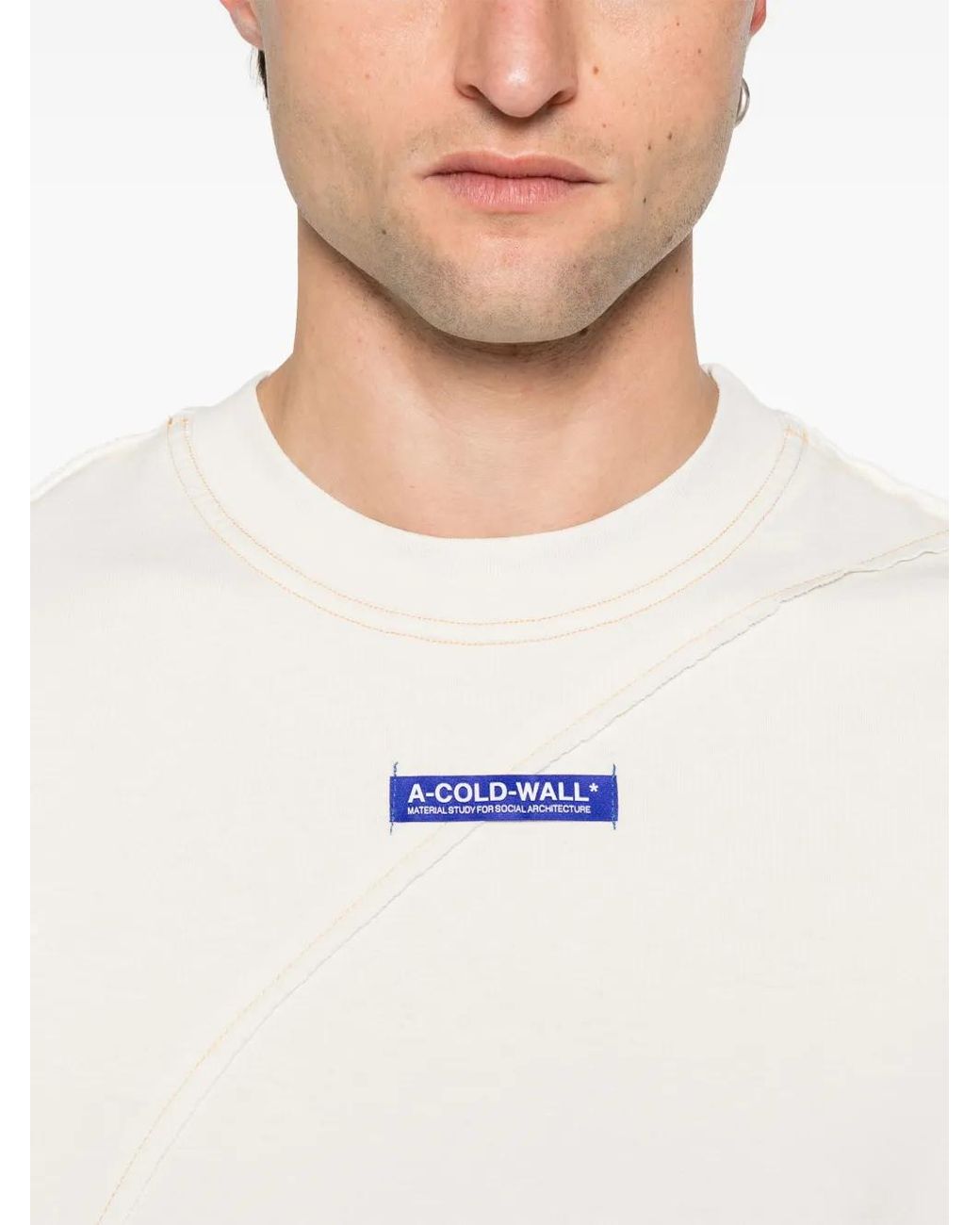 A_COLD_WALL* White Aspect T-Shirt for men