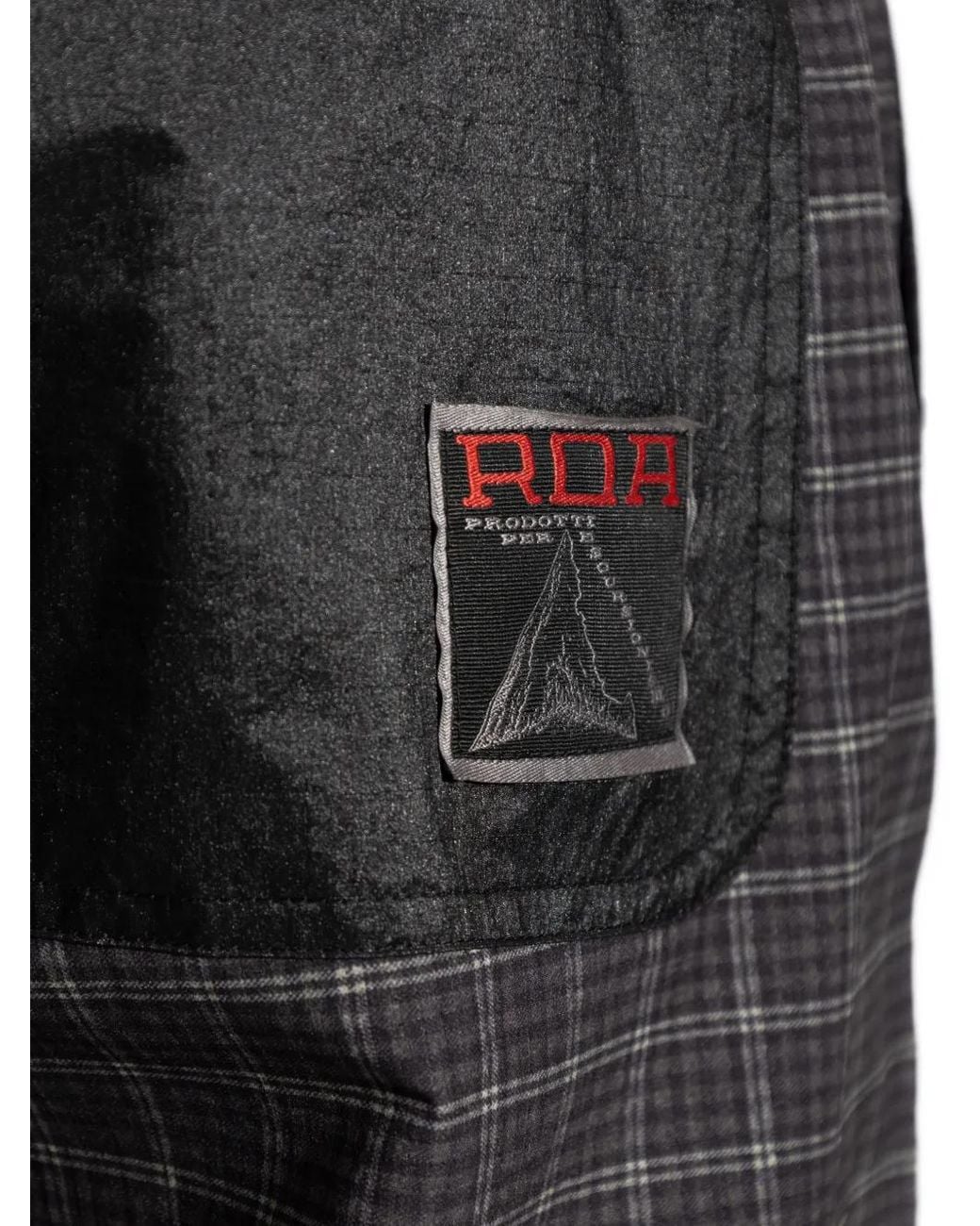 Pantaloni Con Inserti di Roa in Gray da Uomo