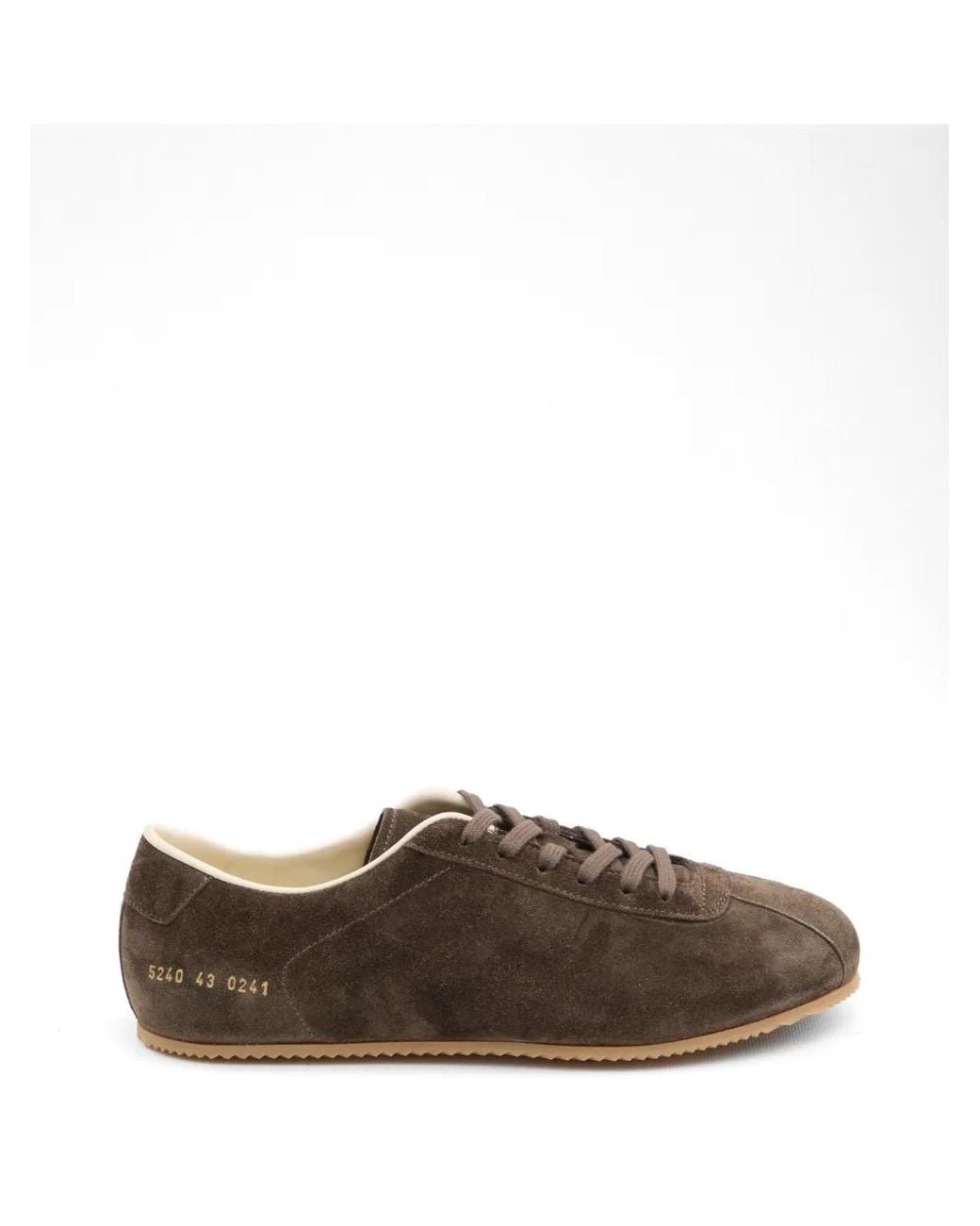 Common Projects Brown Suede Low-Top Sneakers for men