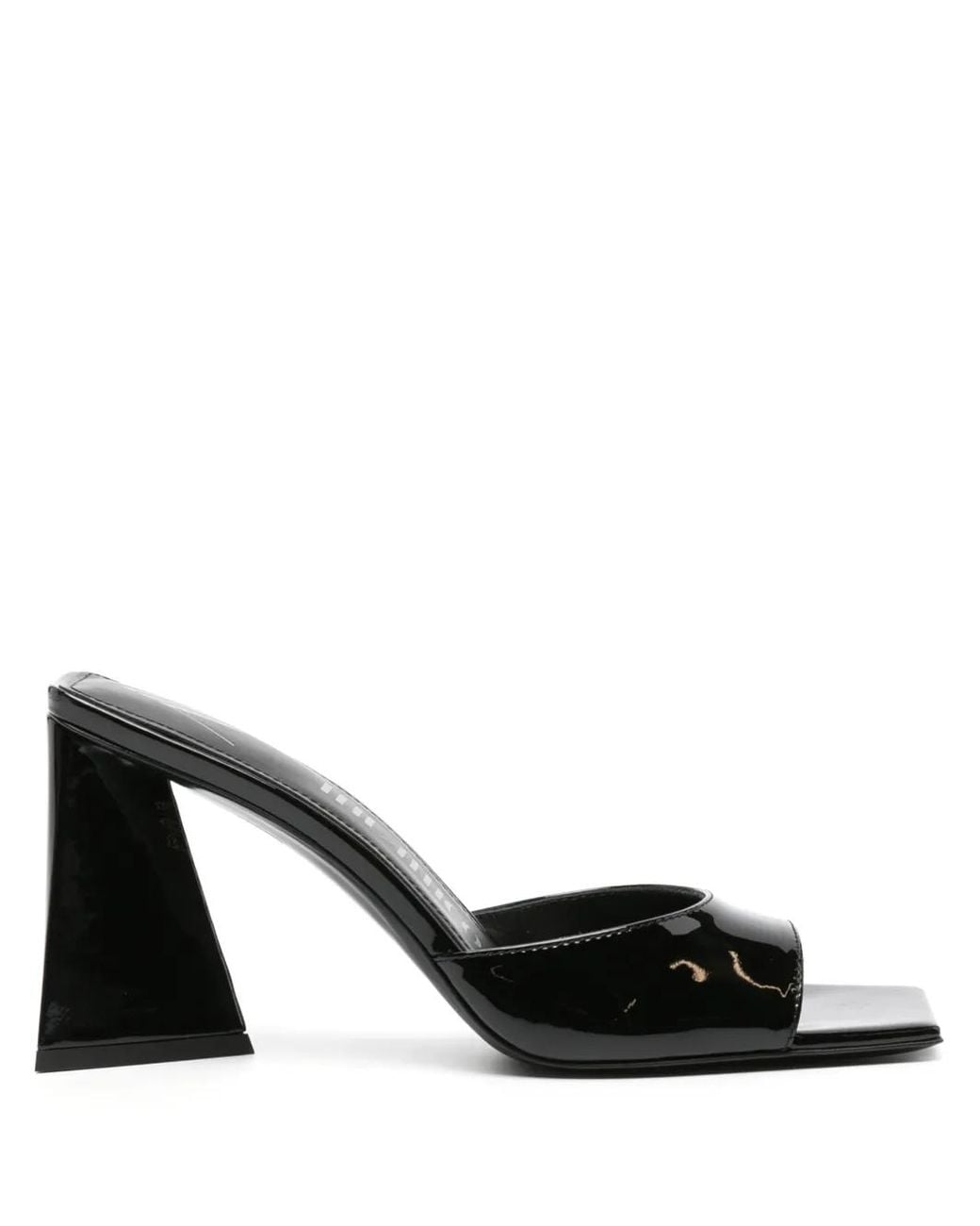 The Attico Black Sandale