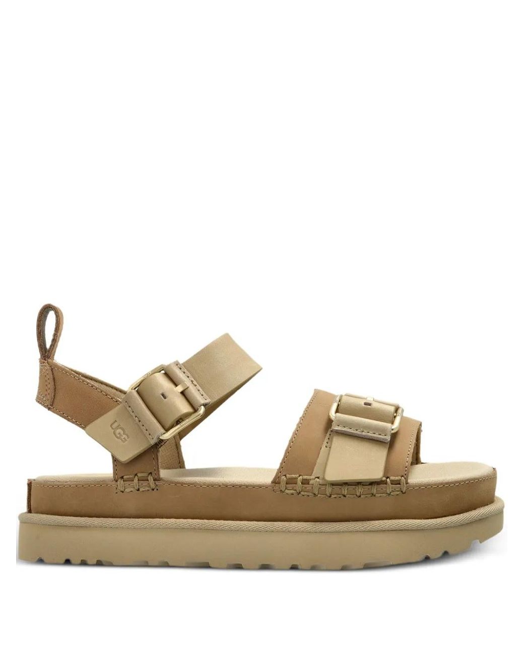 Ugg Metallic Superstar Sneakers With Distressed Effect
