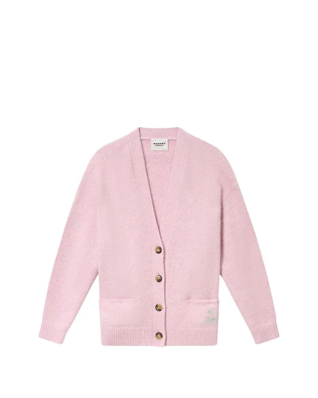 Isabel Marant Pink Eborah Cardigan