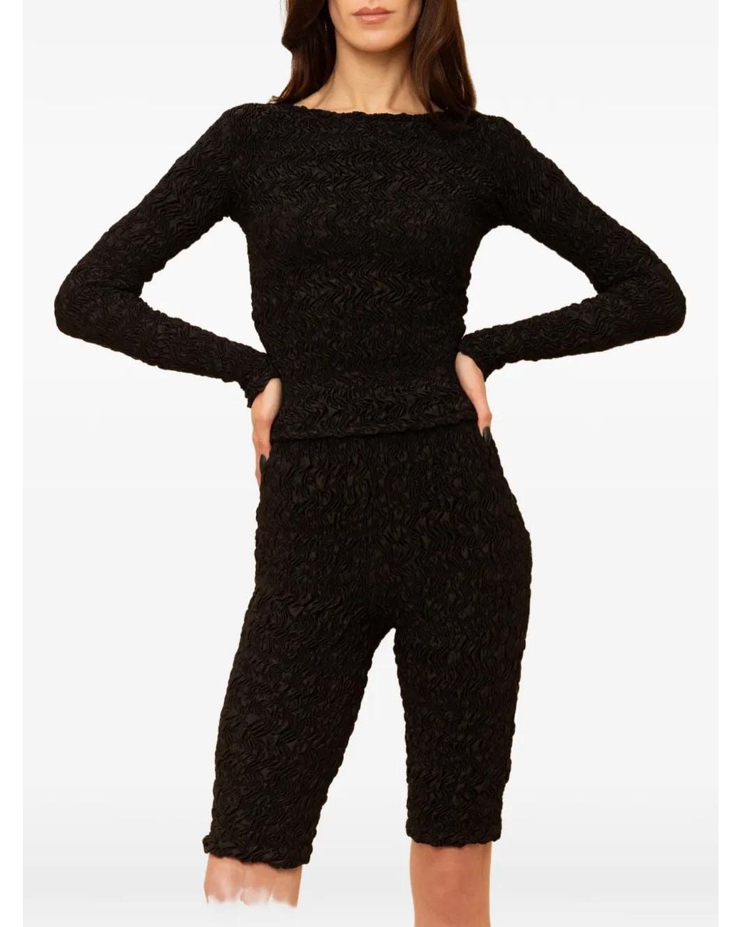 Contessa Mills Black Blair Long-Sleeve T-Shirt