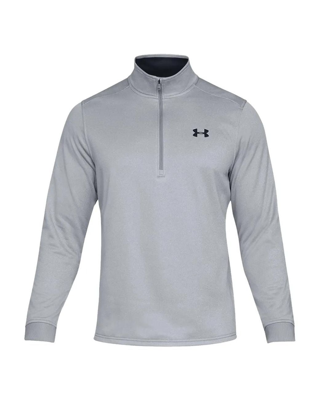 Under Armour Blue Armour Half-Zip Long-Sleeve Top for men