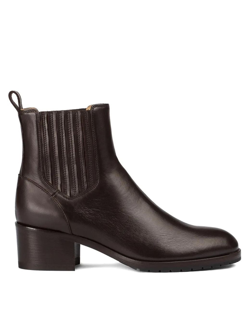 Doucal's Brown Quilted Leather Chelsea Boots