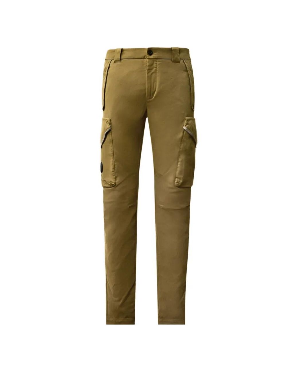 C P Company Green Pantalon Cargo À Détail De Verre De Lunettes for men