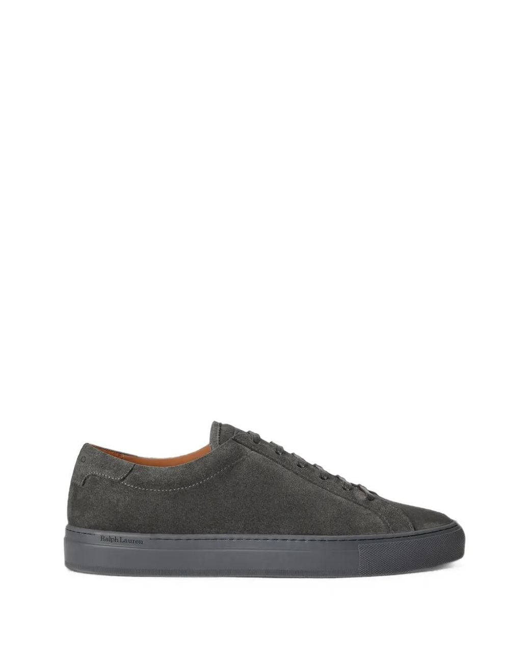 Polo Ralph Lauren Gray Jermain Calf-Suede Trainers for men
