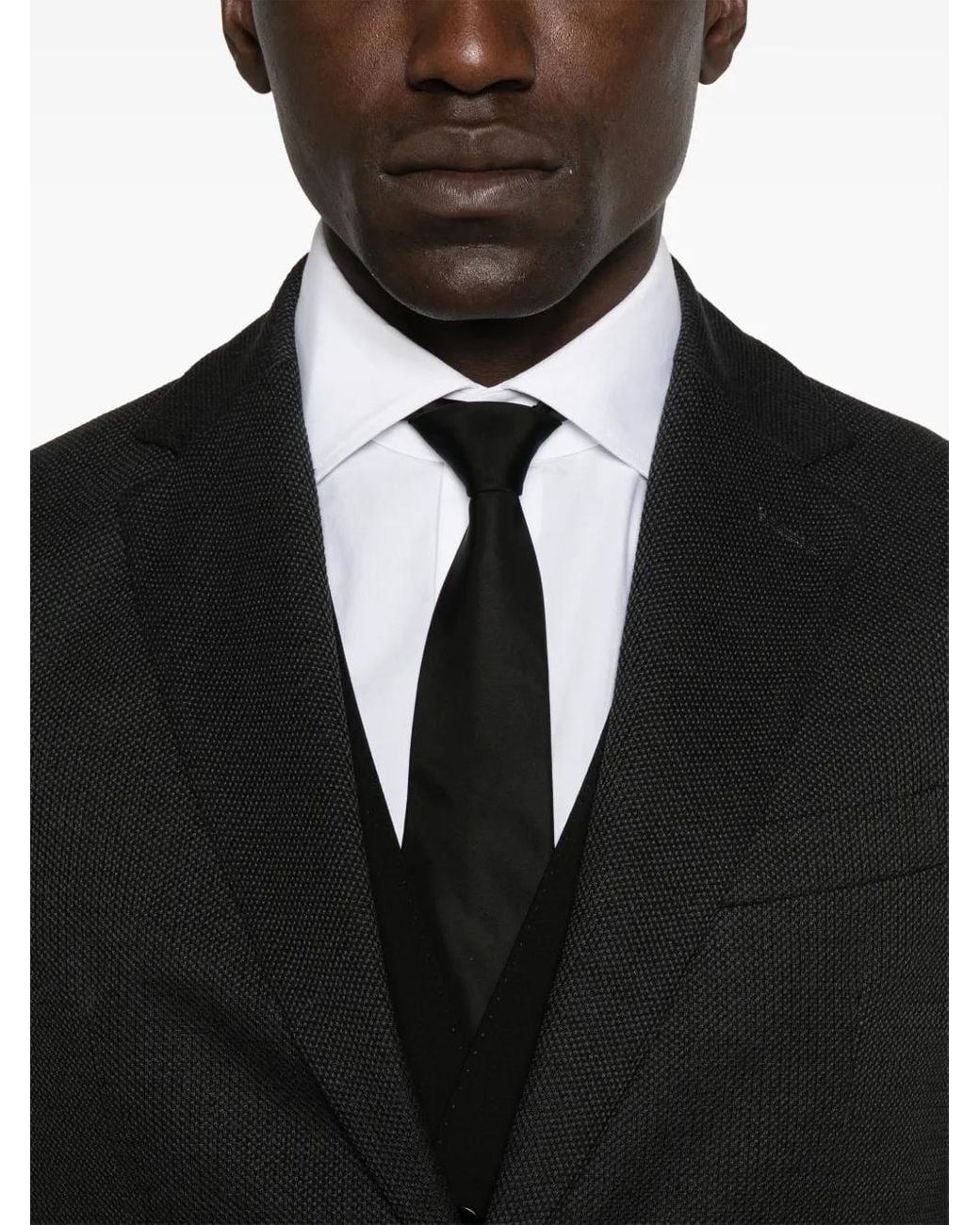 Circolo 1901 Black Textured Blazer for men