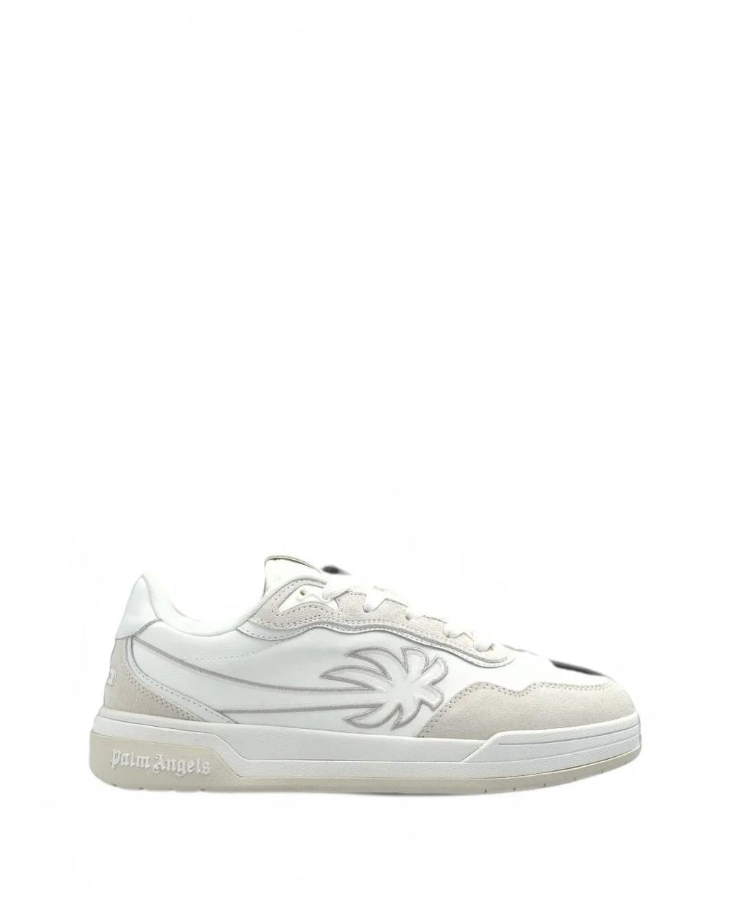Palm Angels White Palm Tennis Sneakers