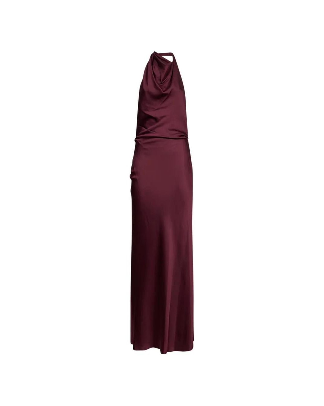 Jonathan Simkhai Purple Reannon Halterneck Dress