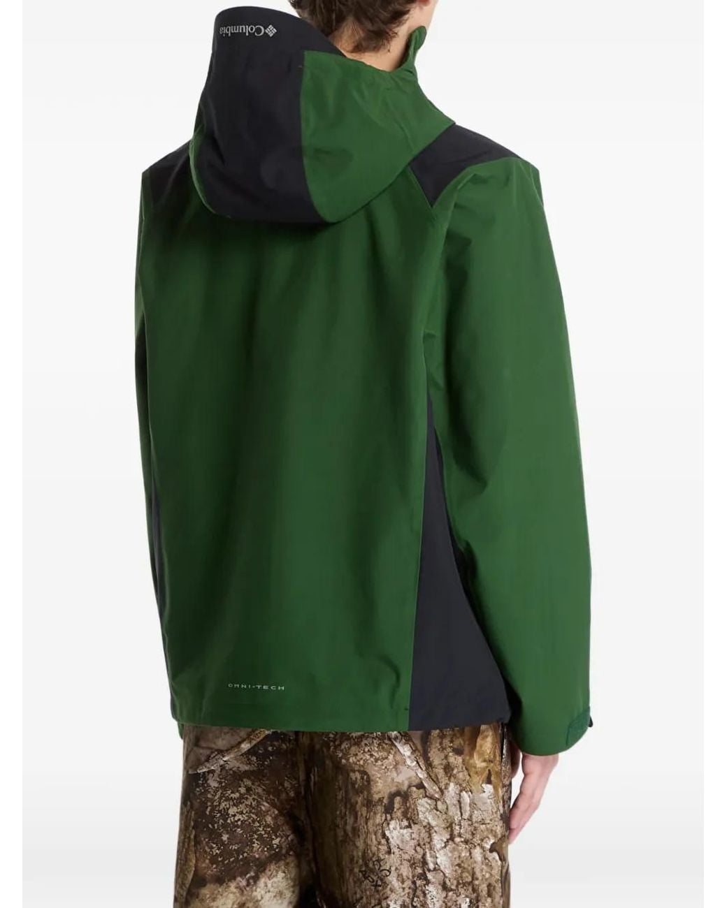 Columbia Green Striker 3L Hooded Jacket for men