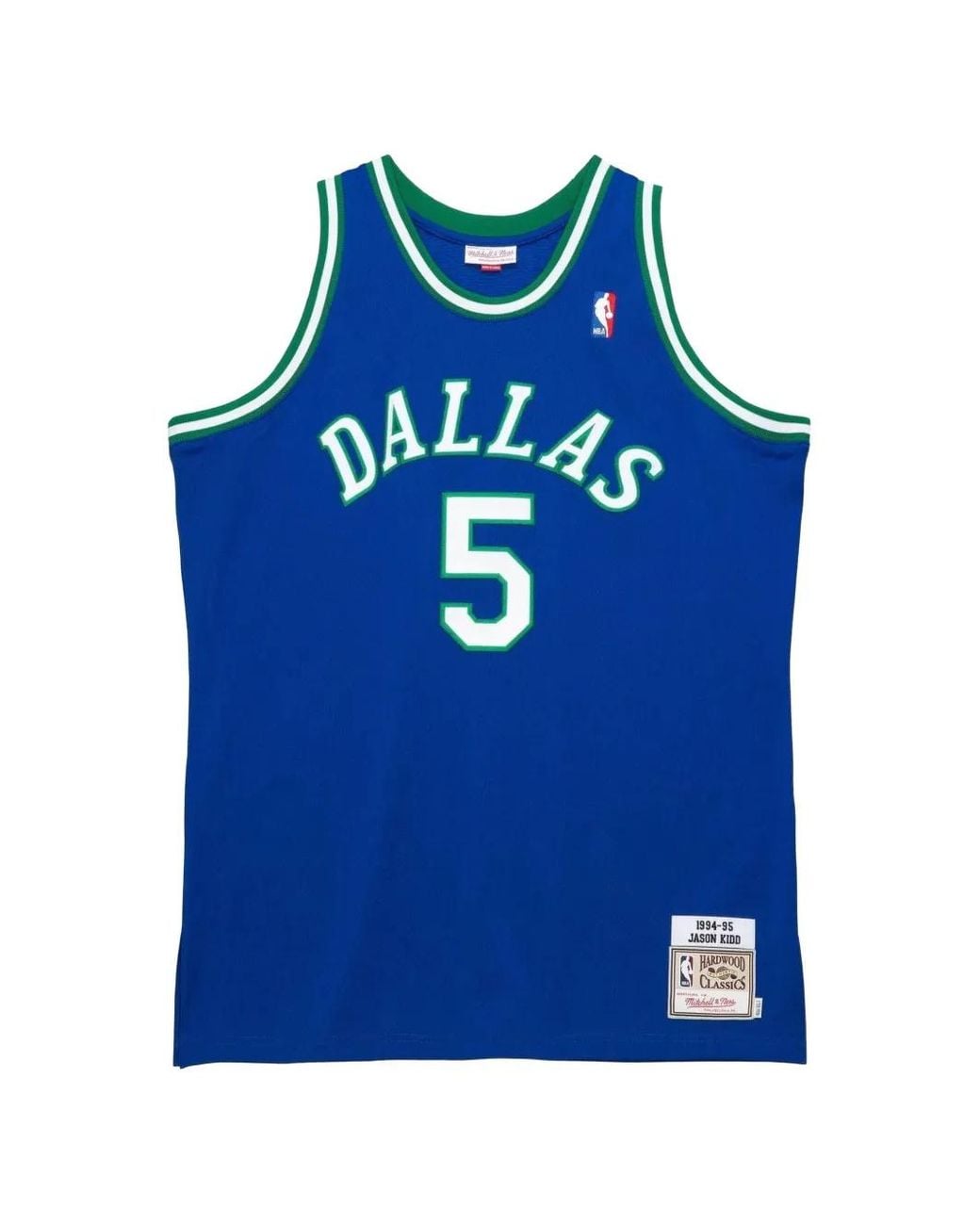 Mitchell & Ness Blue Nba Dallas Mavericks 94 Appliqué-Logo Tank Top for men