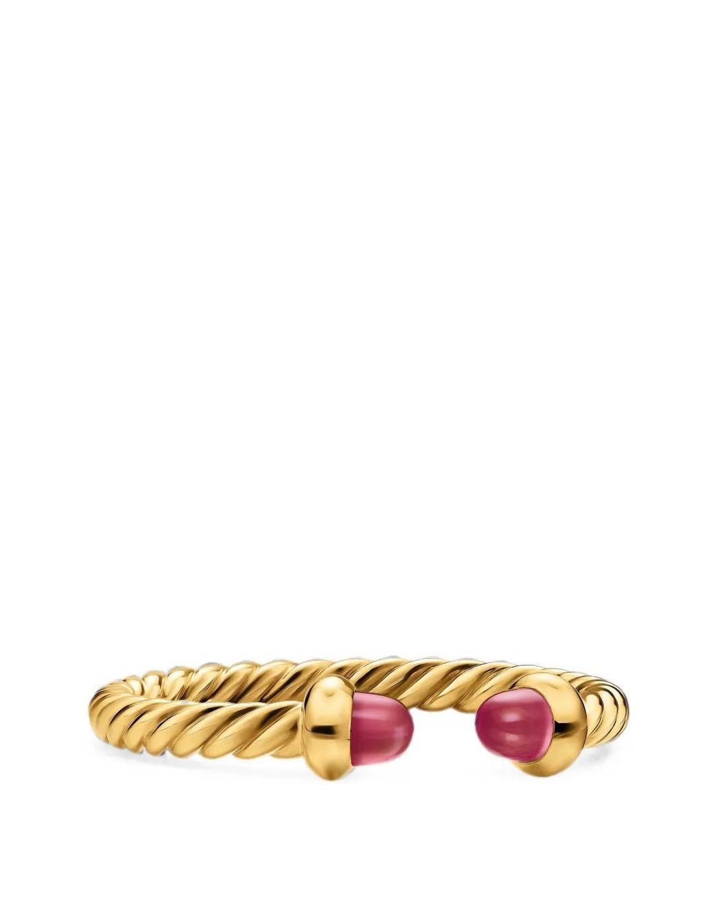 David Yurman Metallic Cablespira Ruby Ring