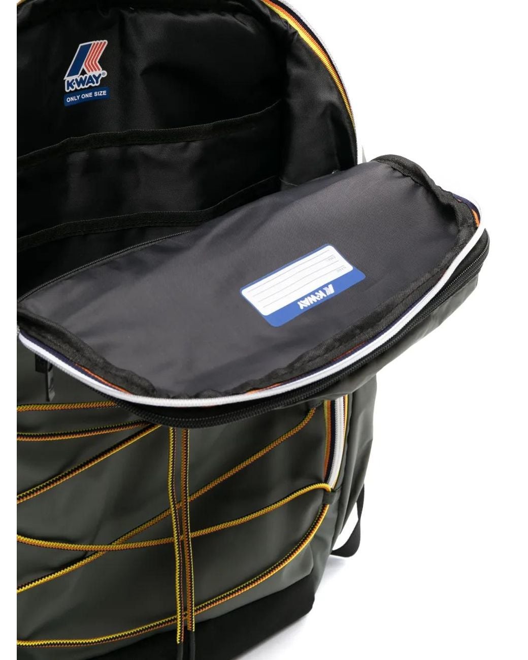 K-Way Gray Monte Limar Multi-Pocket Backpack for men