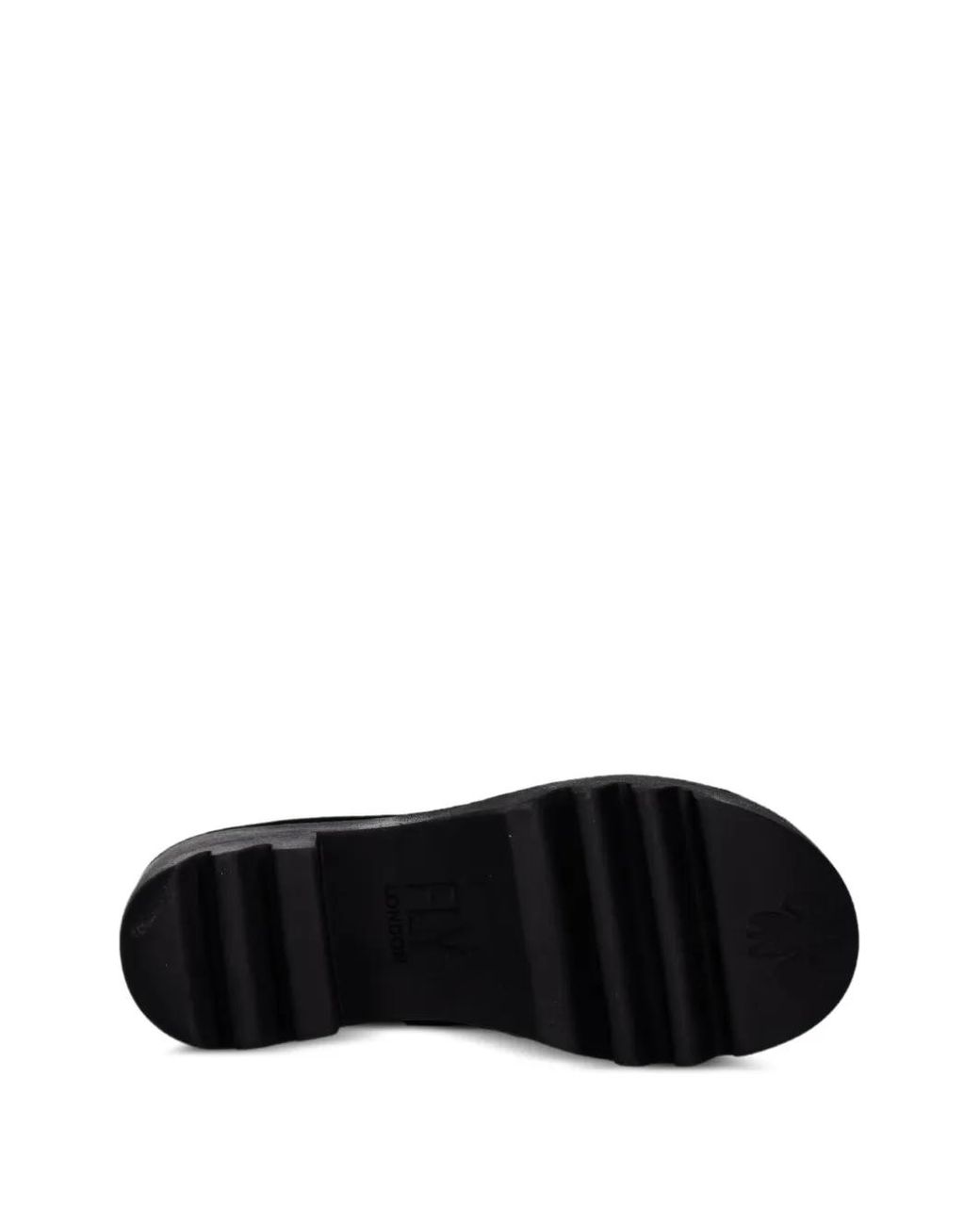 Fly London Black Ruched Suede Ankle Boots