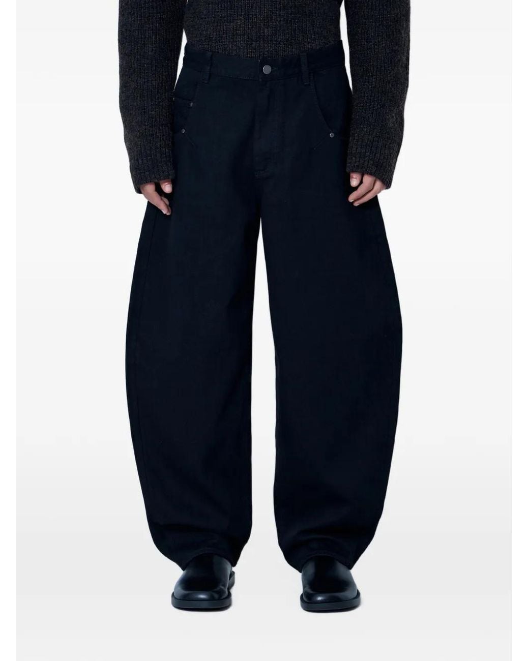 Entire studios Blue Wide-Leg Jeans for men