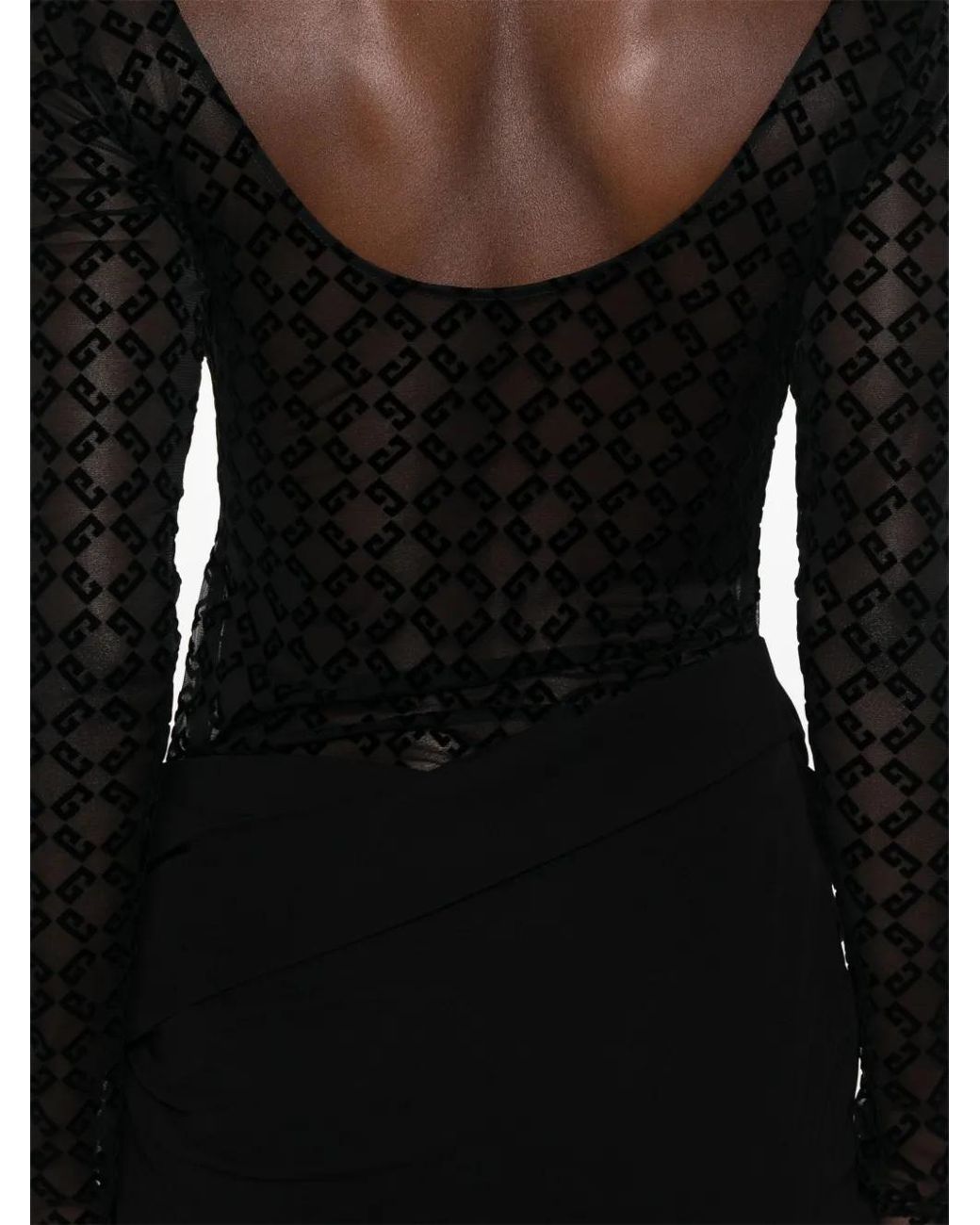 Abito Drappeggiato di Givenchy in Black