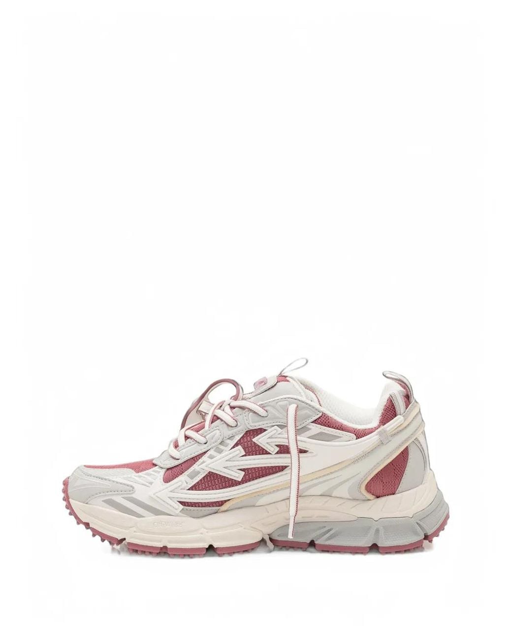 Off-White c/o Virgil Abloh Pink Be Right Back Lace-Up Sneakers for men