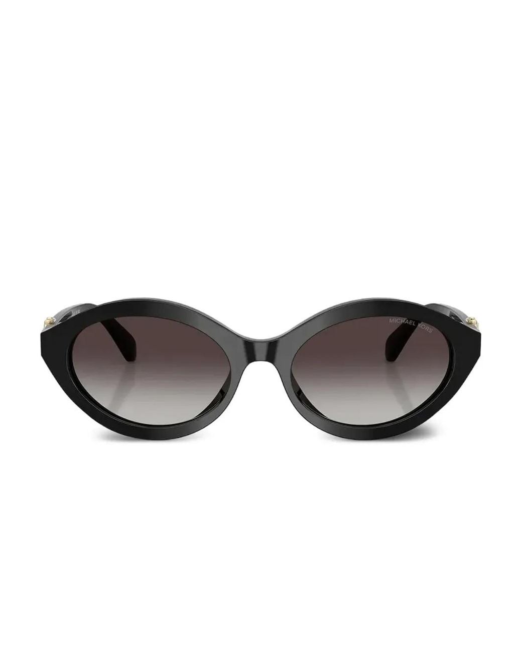 Michael Kors Black Logo-Plaque Cat-Eye Sunglasses