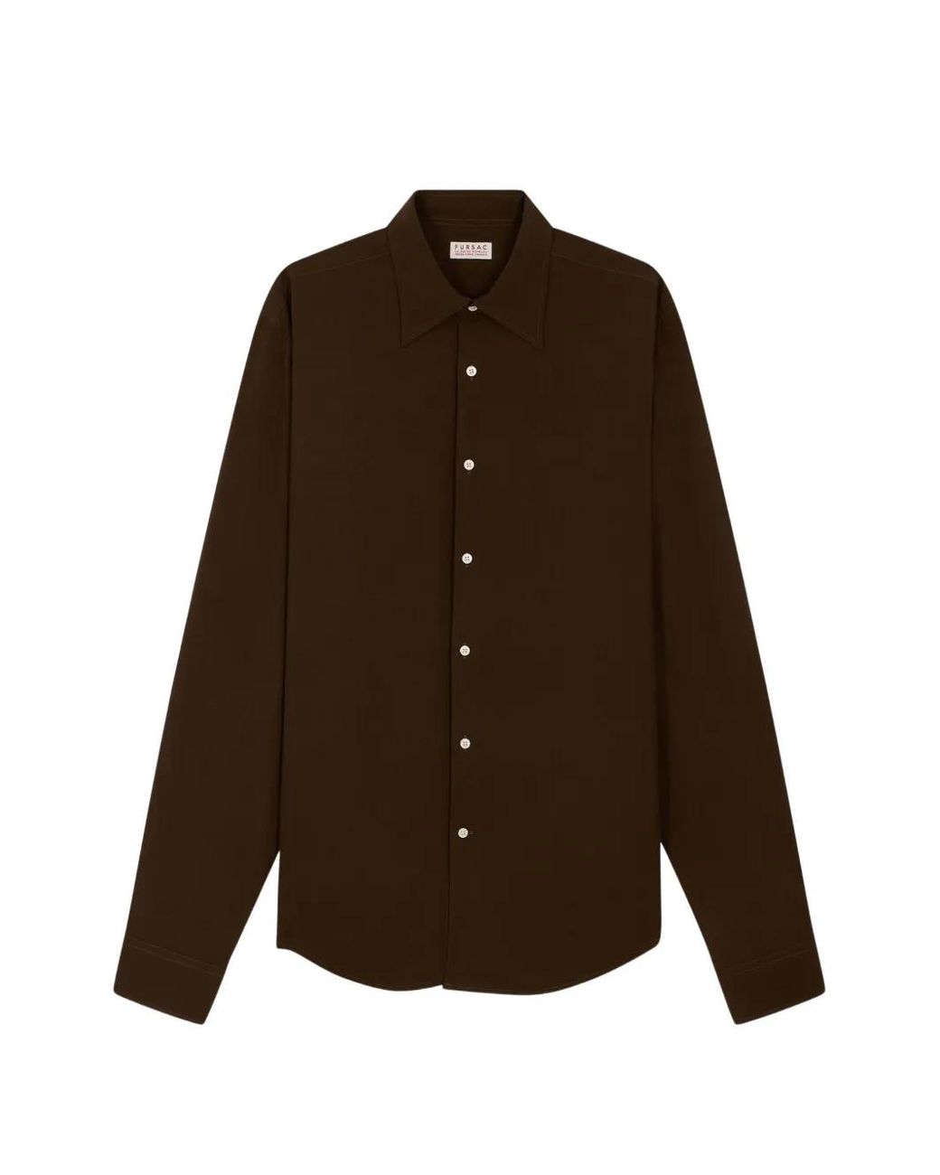 Camisa Con Botones Fursac de hombre de color Brown