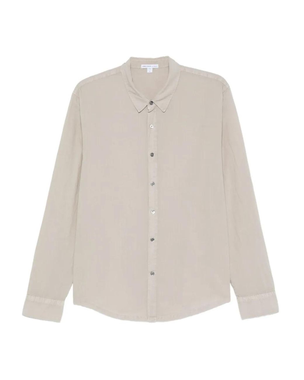 James Perse White Cotton Shirt for men