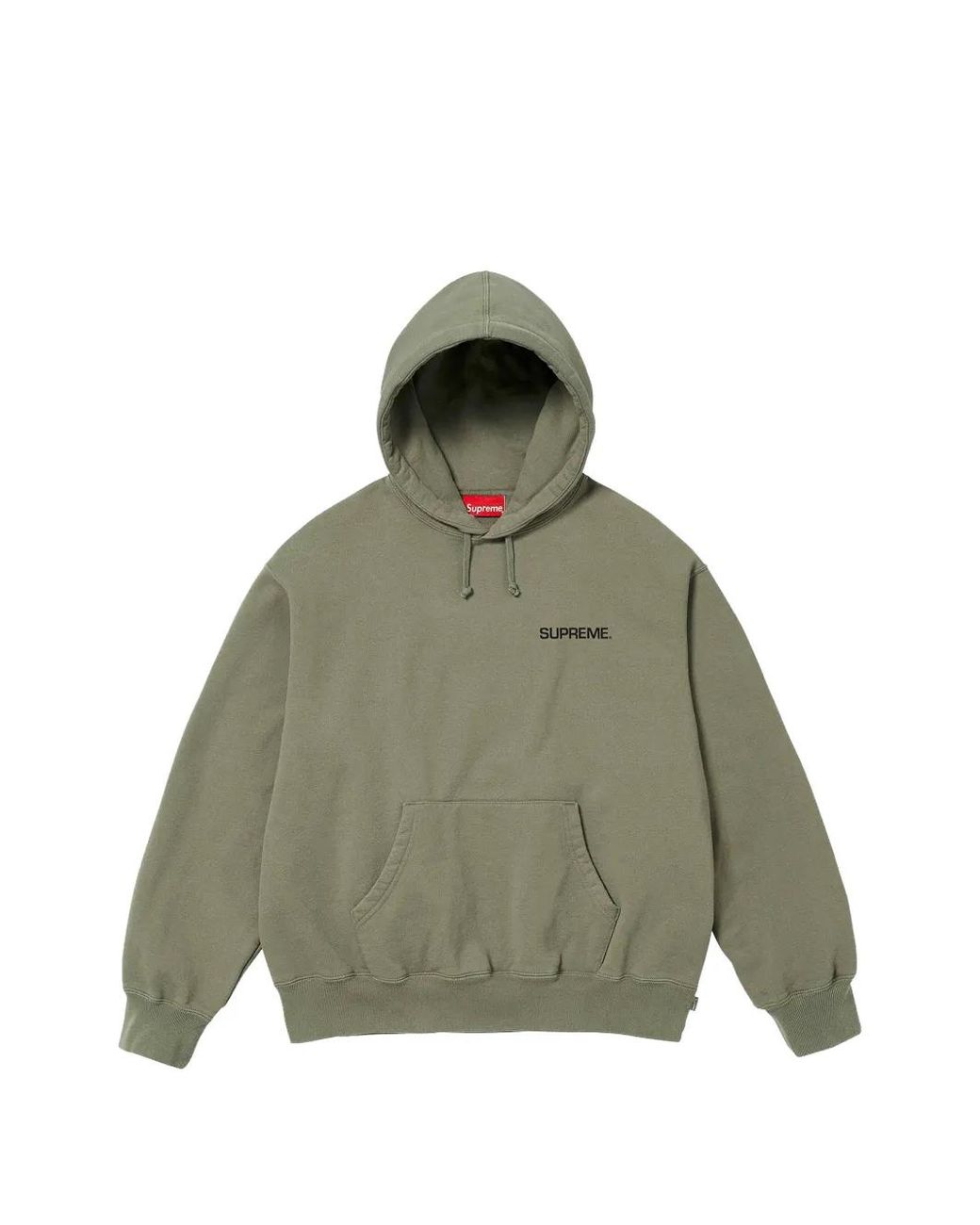Supreme Green Immortal Logo-Print Hoodie for men