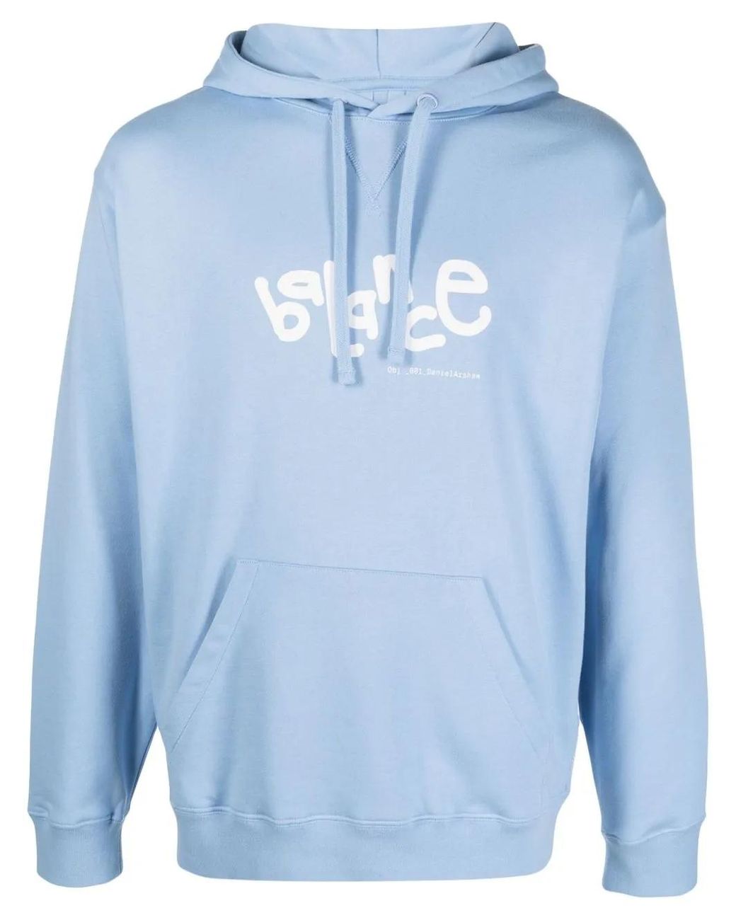 Objects IV Life Blue Balance Graphic-Print Hoodie for men