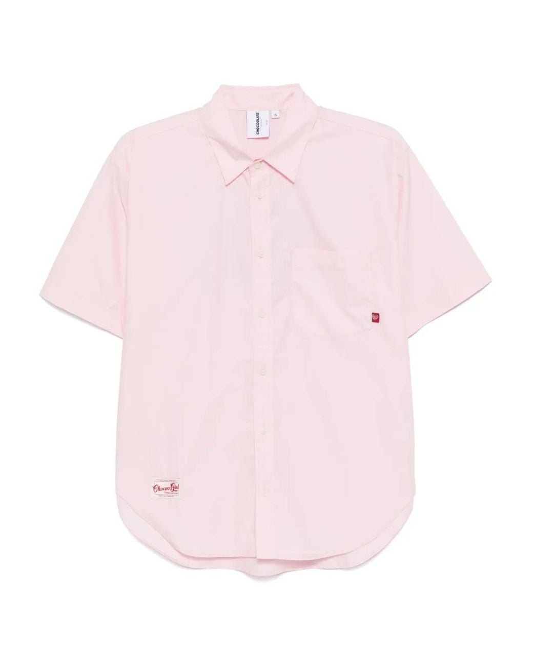 Chocoolate Pink Short-Sleeved Shirt