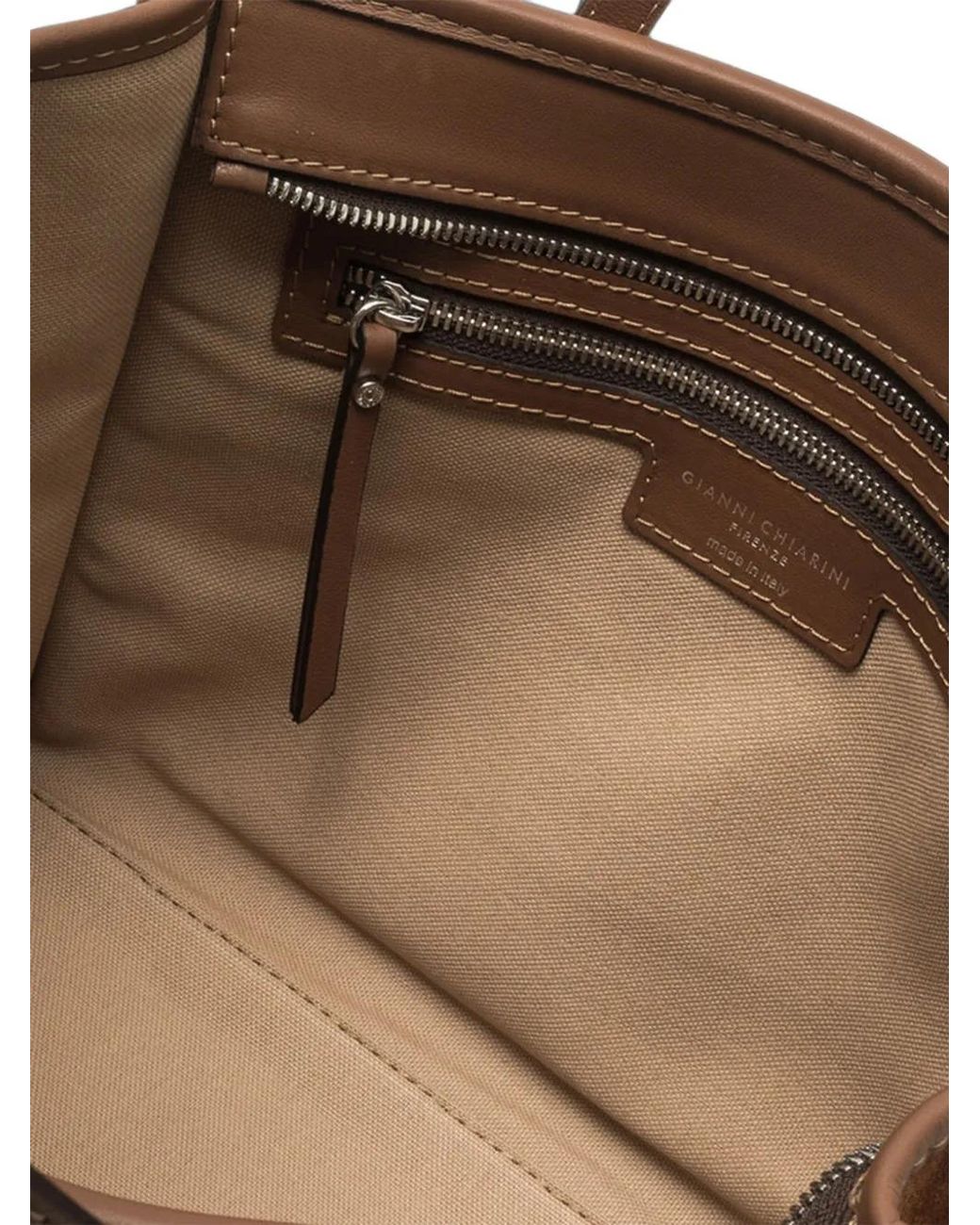Gianni Chiarini Brown Medium Miss Marcella Knotted Suede Tote Bag