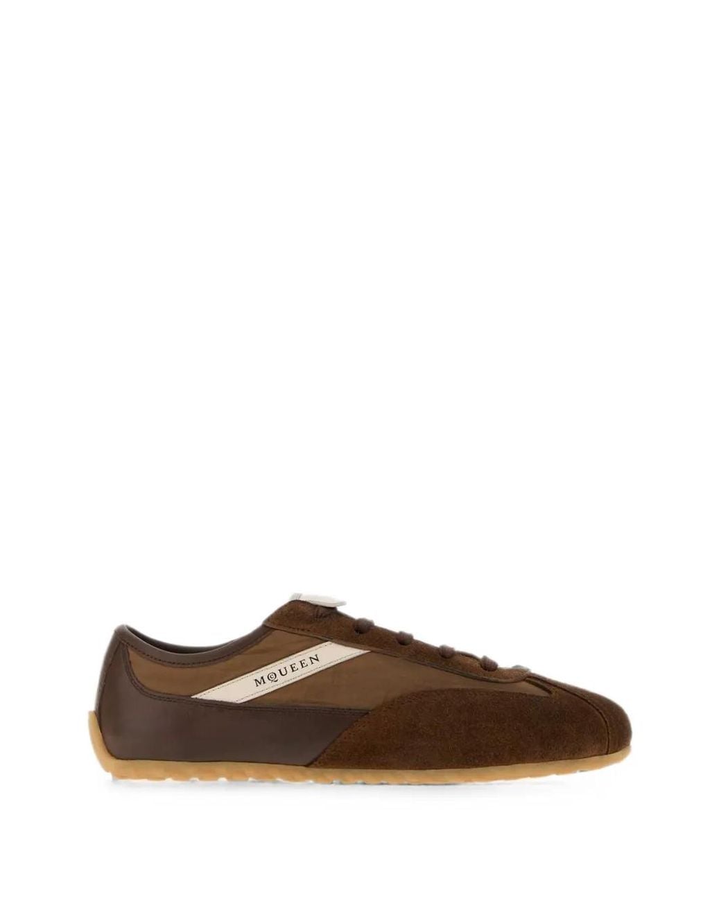 McQueen Brown Boxe Sneakers for men