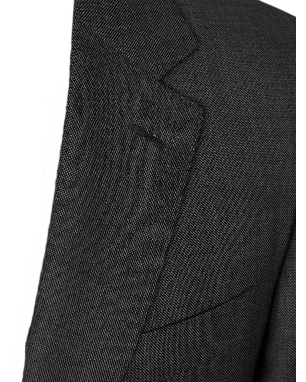 Canali Black Single-Breasted Suit for men