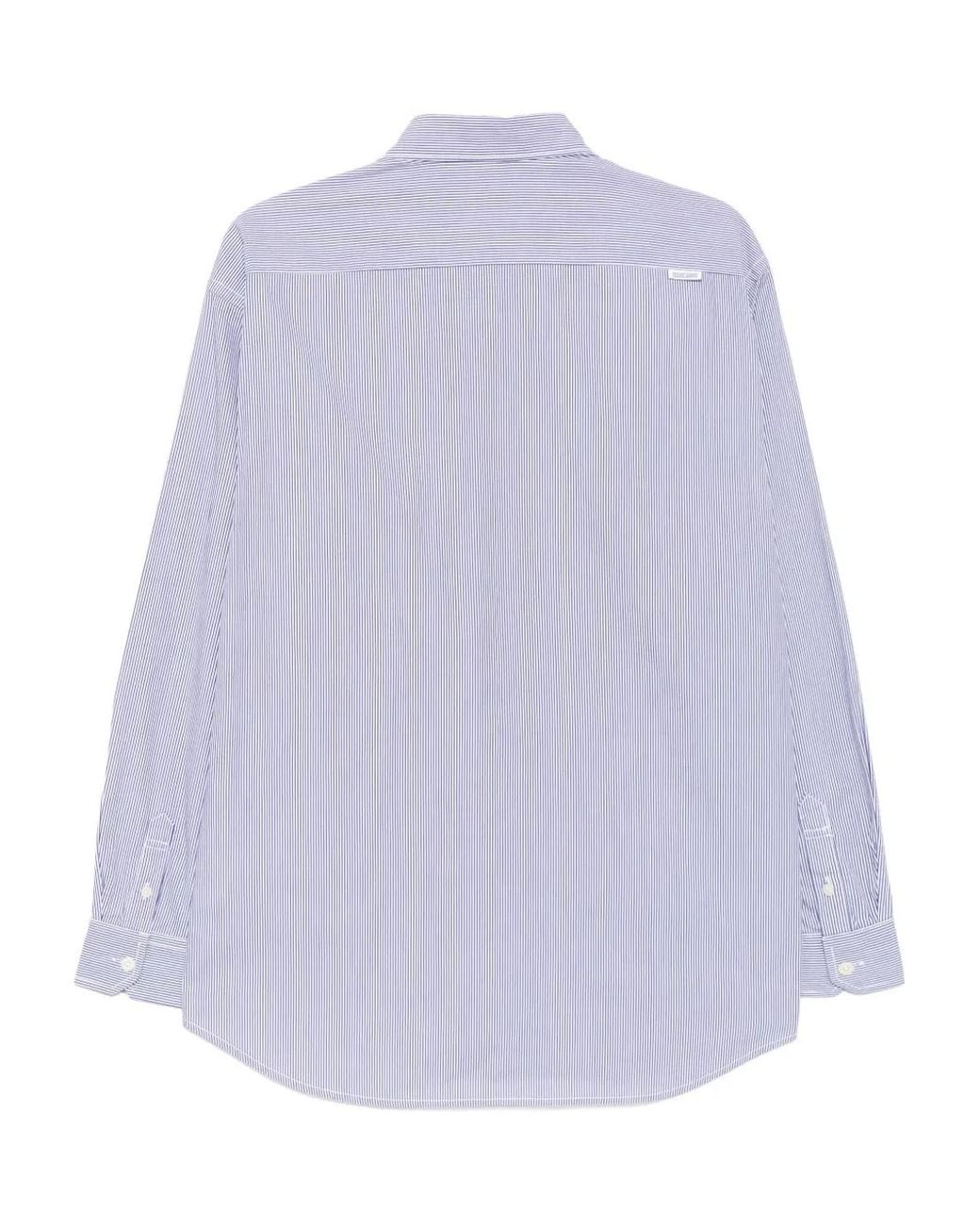 Izzue Blue Striped Shirt for men