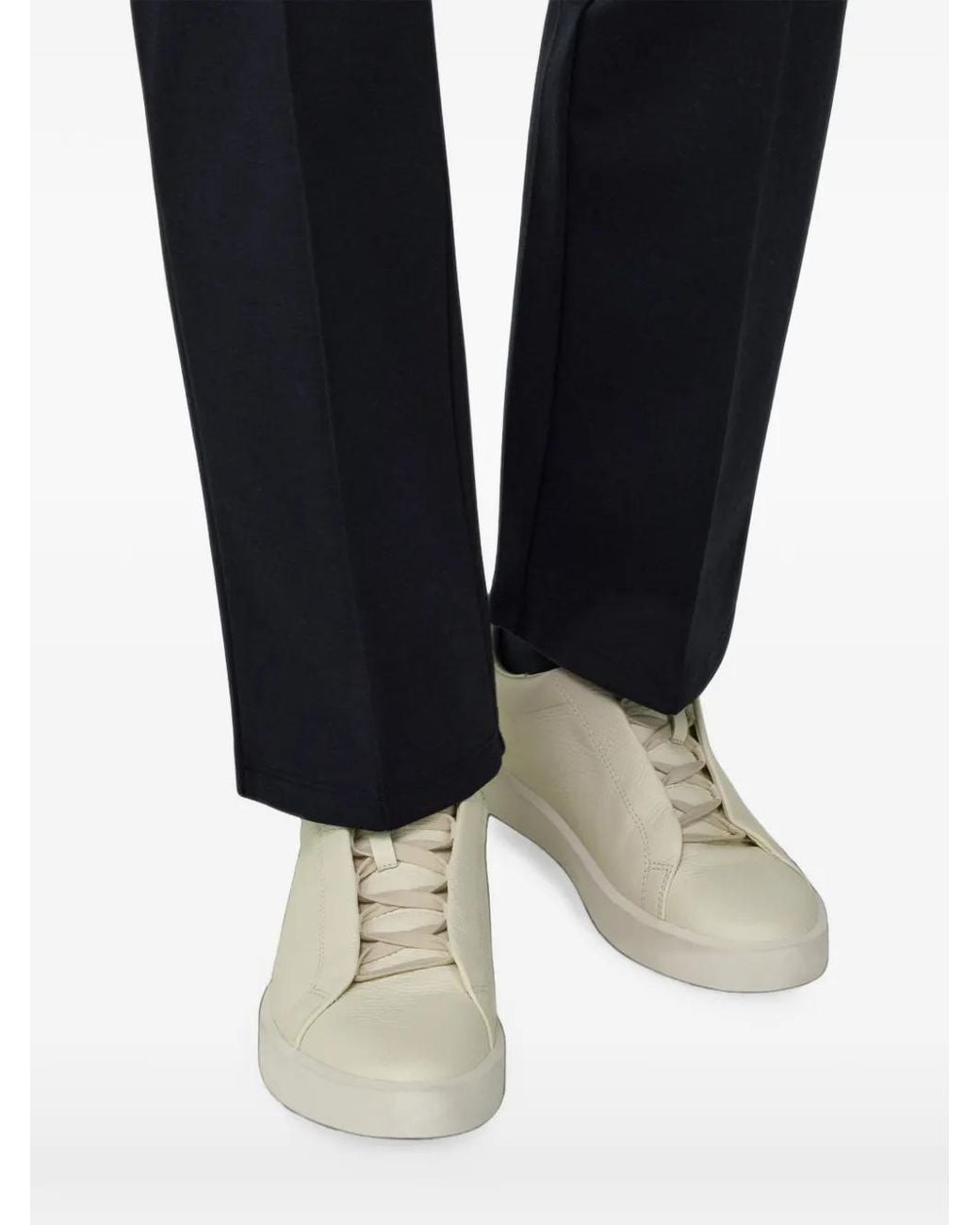 Boggi White Essence Trainers for men